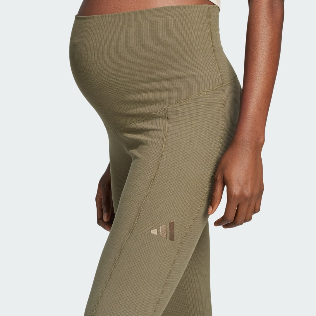 Adidas Rib High-Waist 7 8 Legging (Positiekleding)