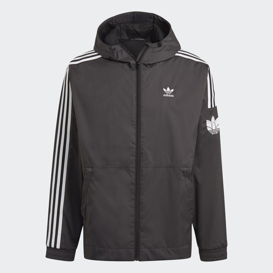 фото Ветровка adicolor 3d trefoil adidas originals