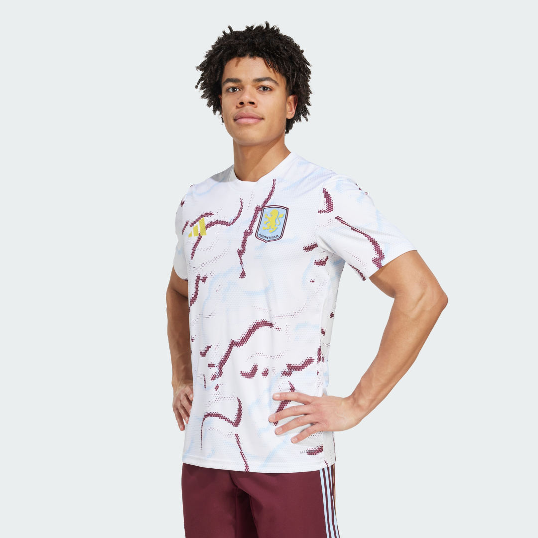 Adidas Aston Villa FC 25 26 Pre-Match Voetbalshirt