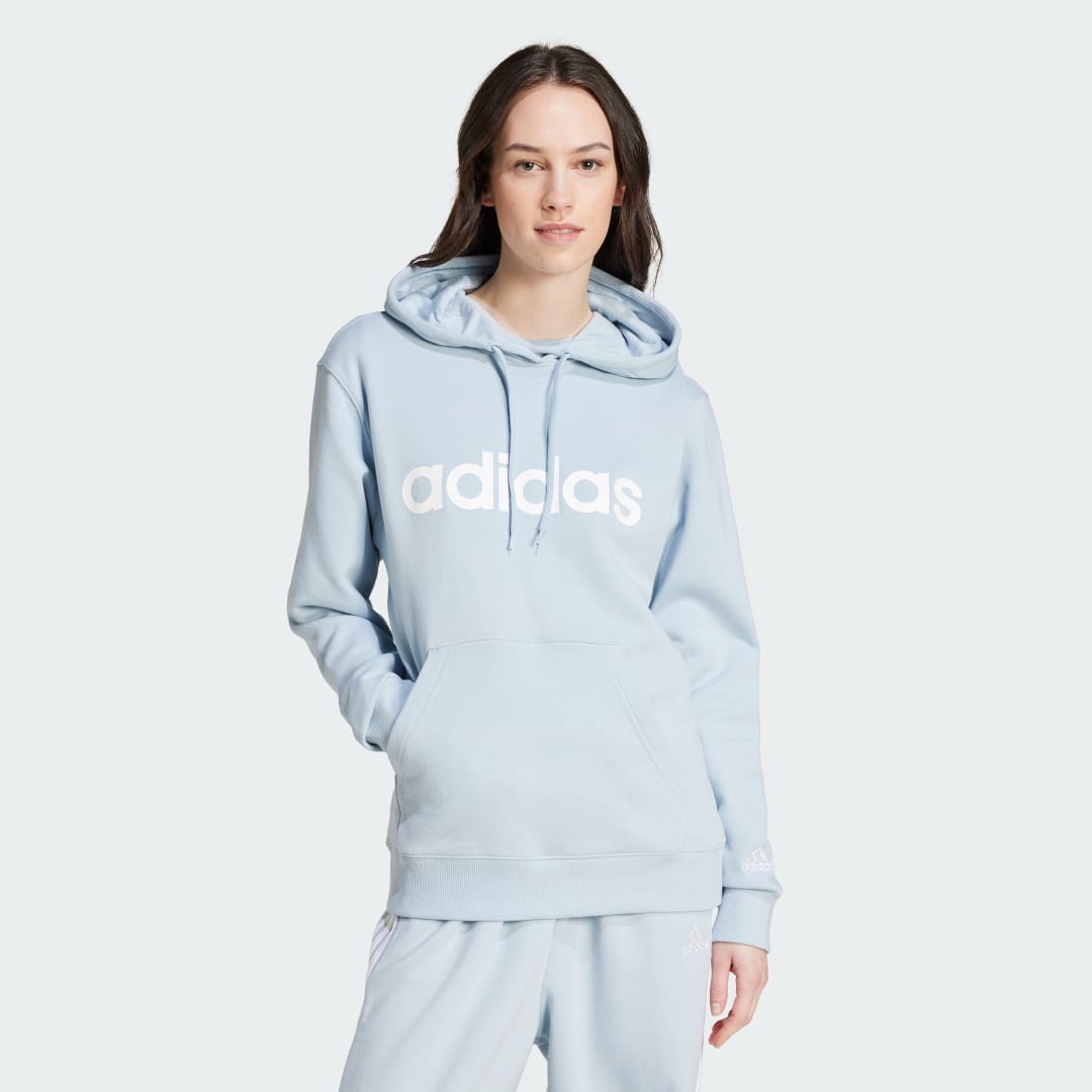 Sweat shirt adidas LIN FT HD EU - vue 2