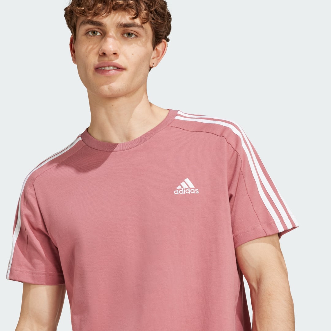 Adidas Essentials Single Jersey 3-Stripes T-shirt