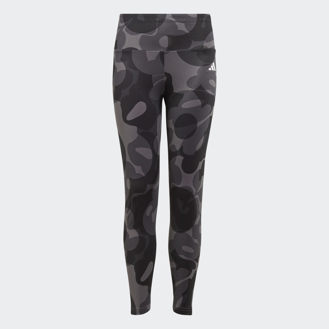 Image of Leggings 7/8 Essentials AEROREADY Seasonal Print High-Waist Junior cod002