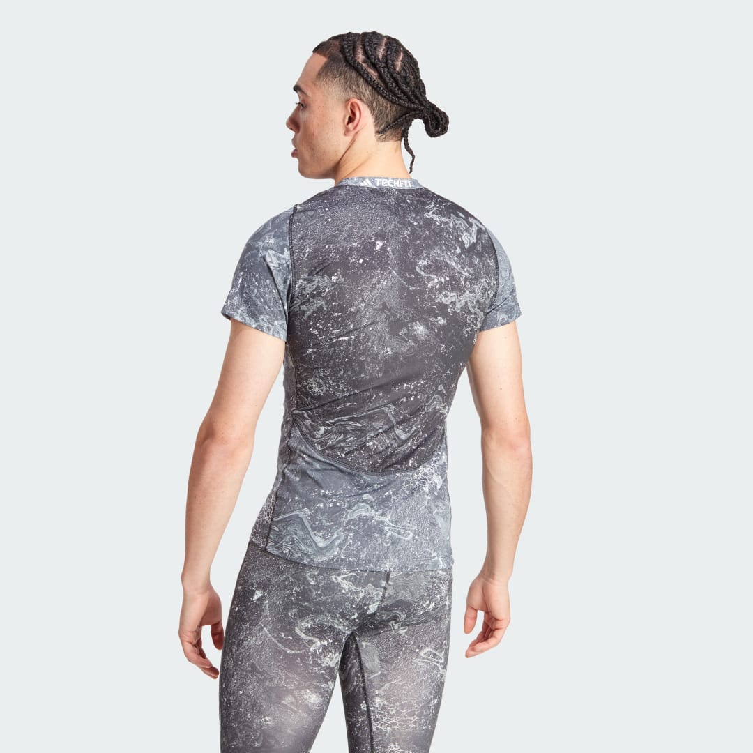 Adidas Performance Techfit AOP Training T-shirt