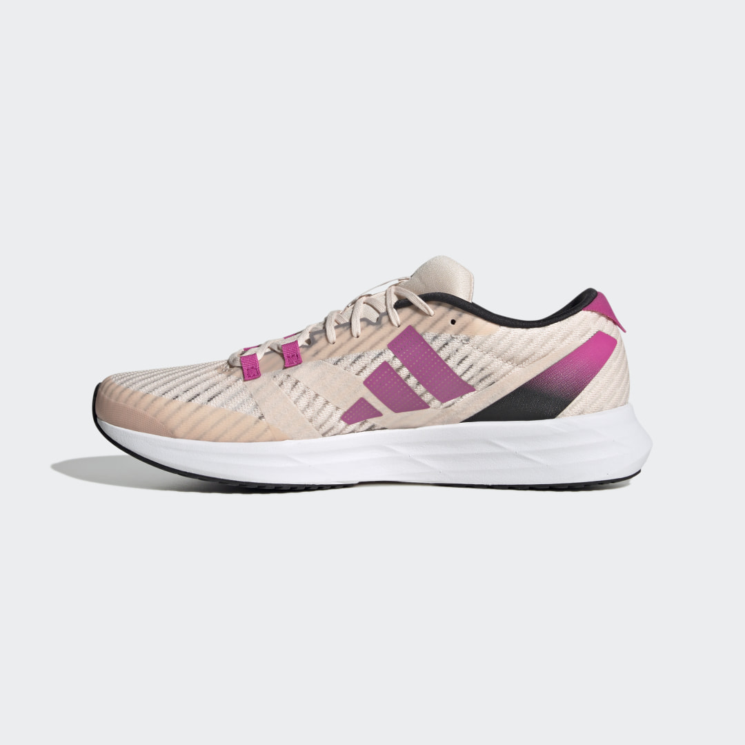 

adidas Tenis Adizero RC 5 Unisex, Wonder quartz/plata gris/blanco