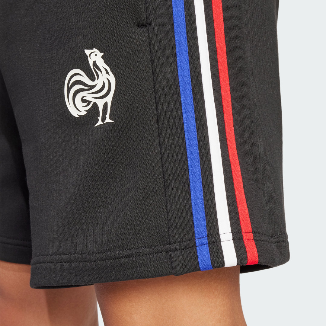 Adidas France Essentials 3-Stripes French Terry Short