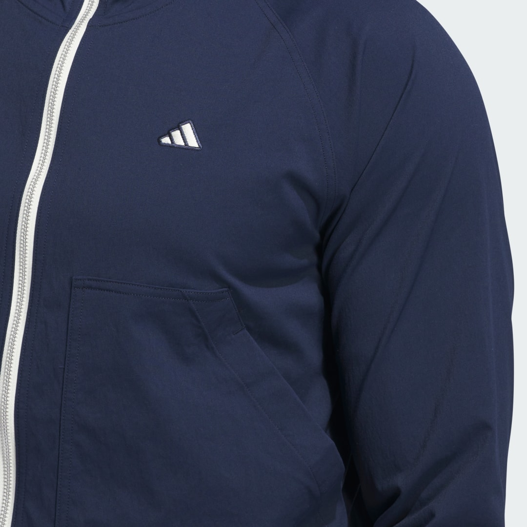 

adidas Chamarra Go-to Utility Dwr Cierre Frontal Hombre, Collegiate azul