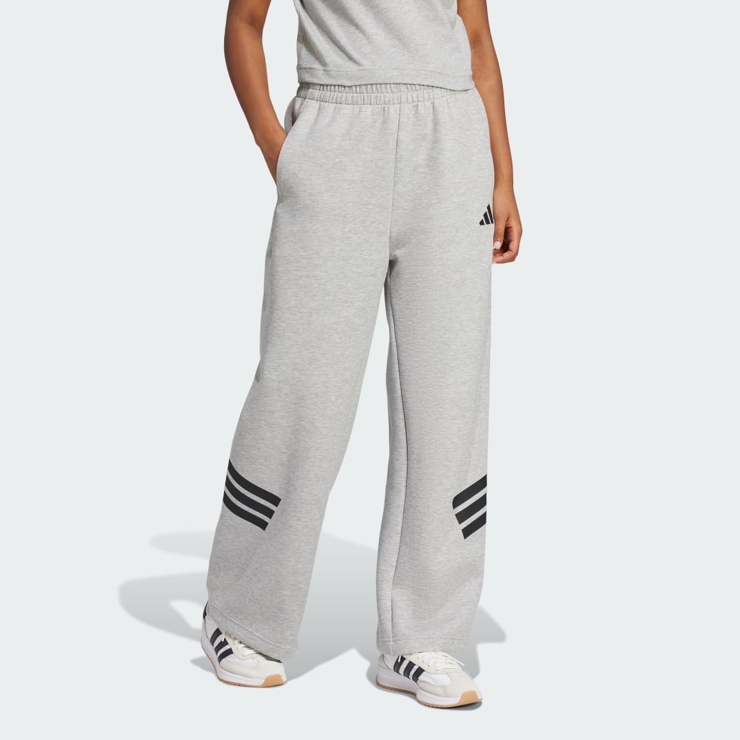 Adidas Future Icons 3-Stripes Open-Hem Broek