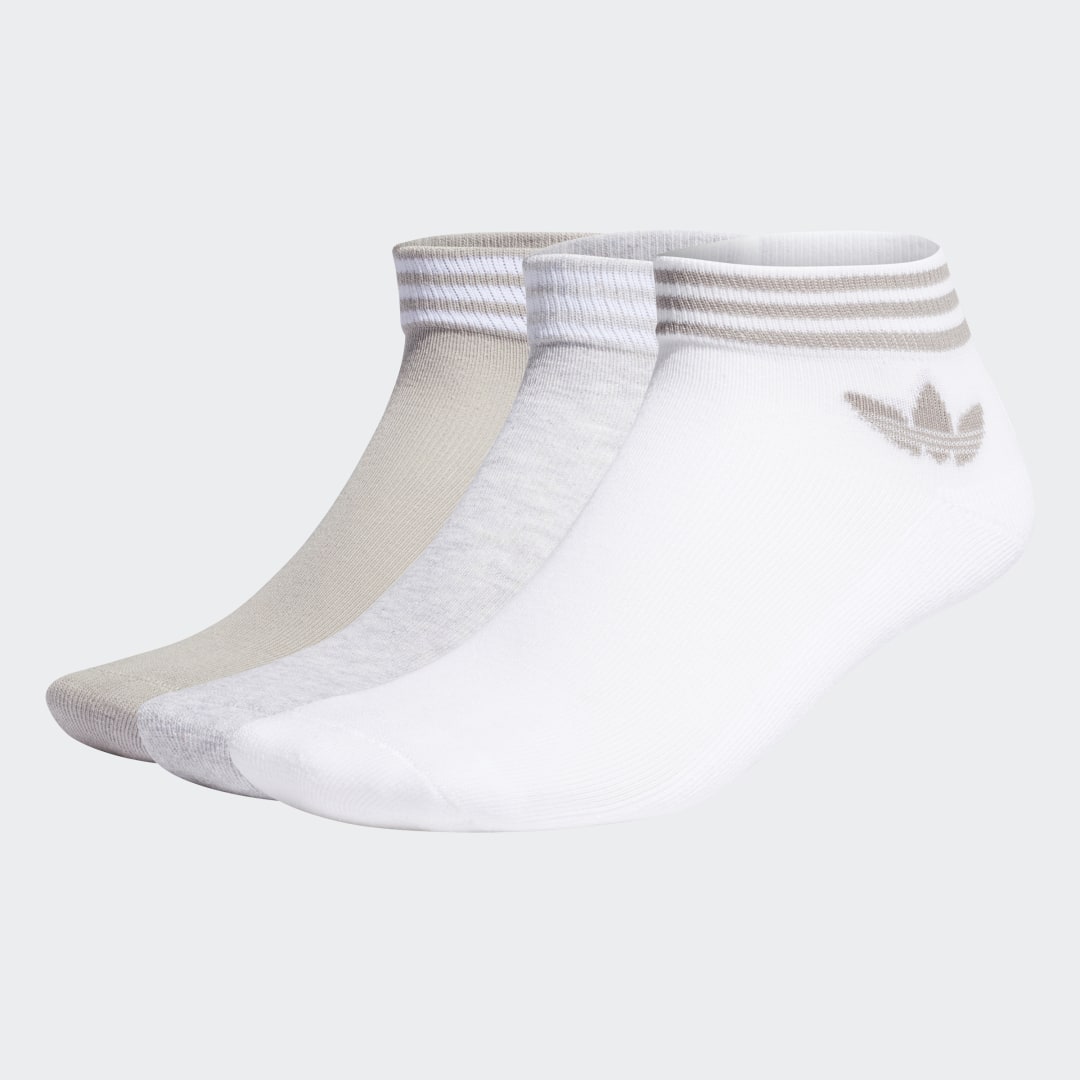 фото Три пары носков trefoil adidas originals