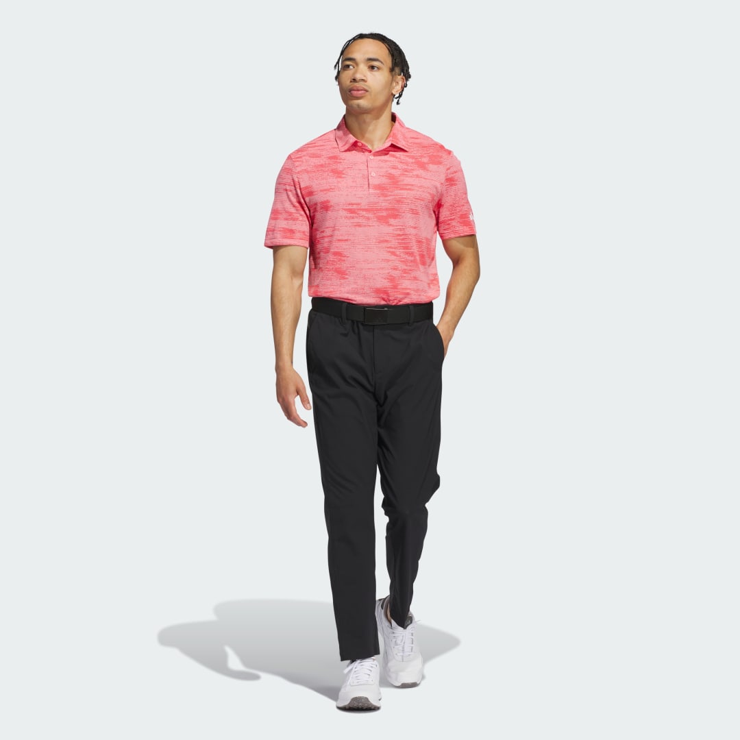 Adidas Ultimate365 Textured Stripe Poloshirt