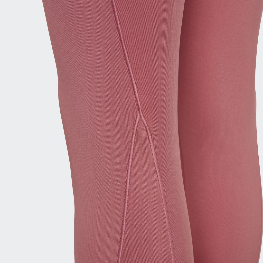 

adidas Licras AEROREADY Yoga Pretina Alta 7/8 Niño, Rosa