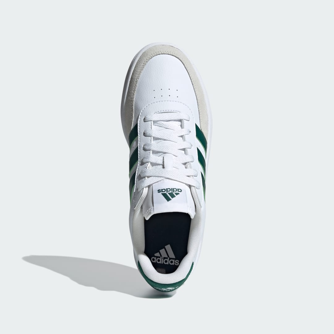 

adidas Tenis Breaknet 2.0 Hombre, Blanco/collegiate verde/alumina