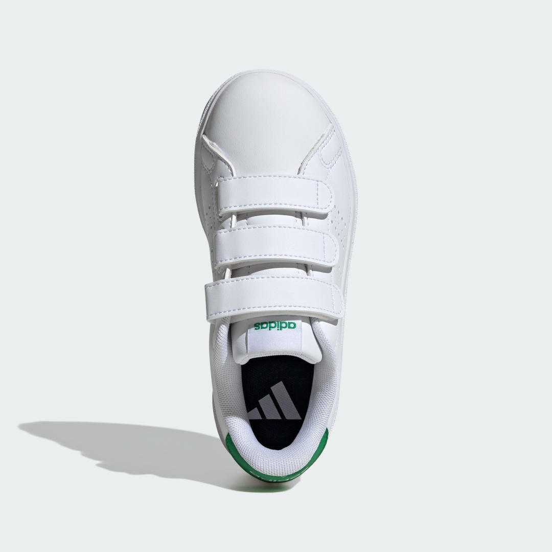 Adidas Advantage sneaker Cloud White / Cloud White / Green