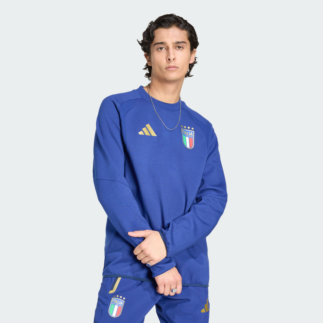 Sweat shirt ras du cou Italie Tiro Travel