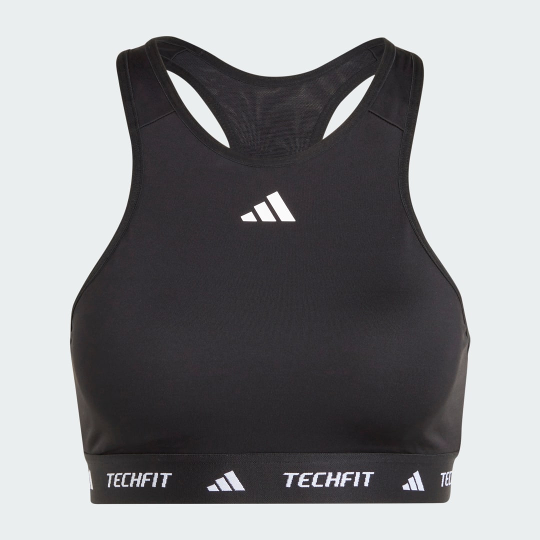 Adidas TECHFIT Medium-Support High-Neck Beha