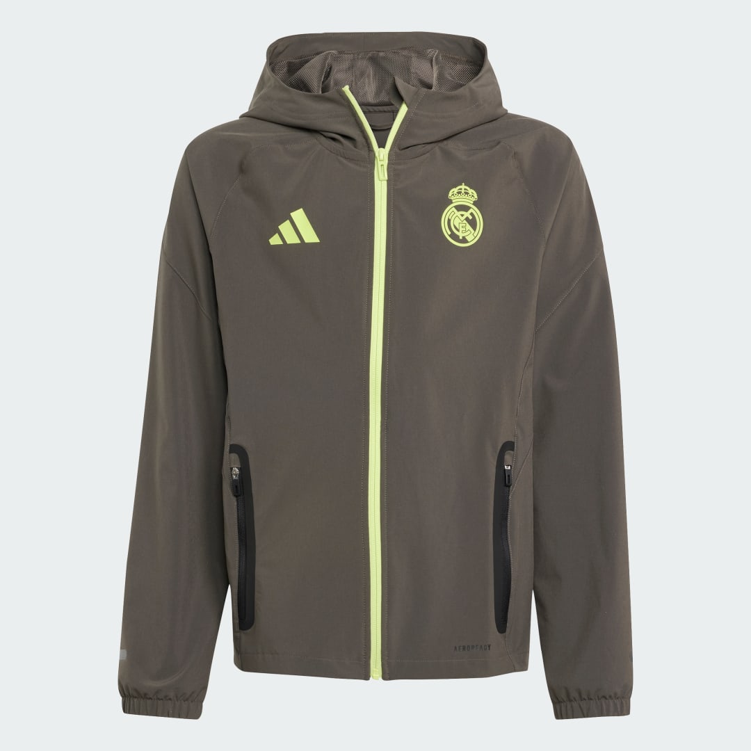 Adidas Real Madrid Tiro 25 Competition Vis Tech Reisjack Kids