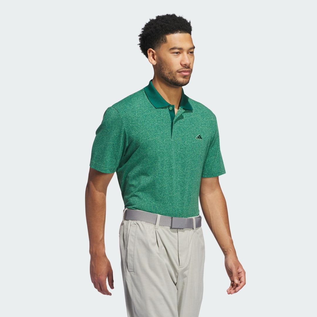 

adidas Playera Polo Estampada Go-to Hombre, Preloved verde