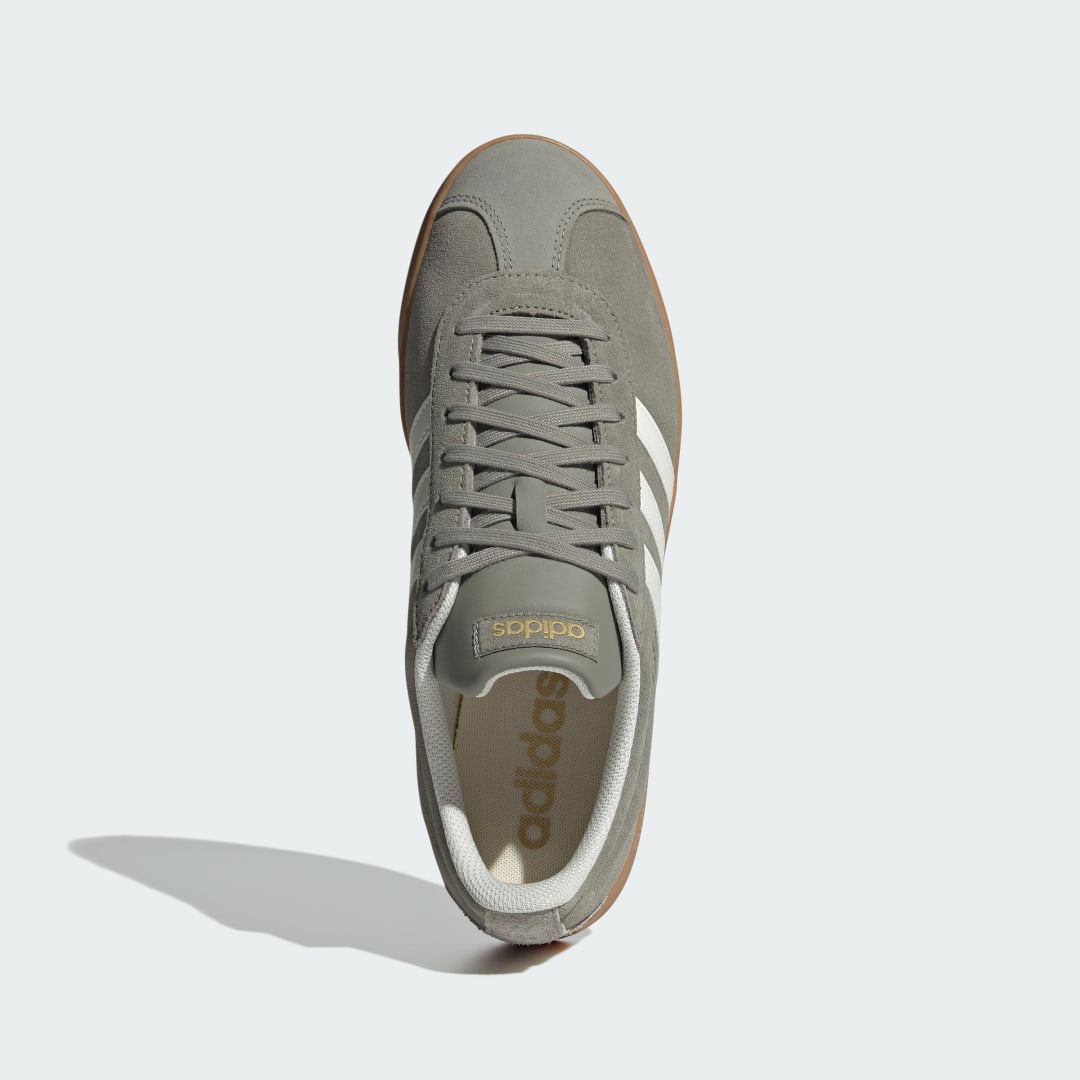 Adidas VL court sneaker Silver Pebble / Off White / Gold Metallic