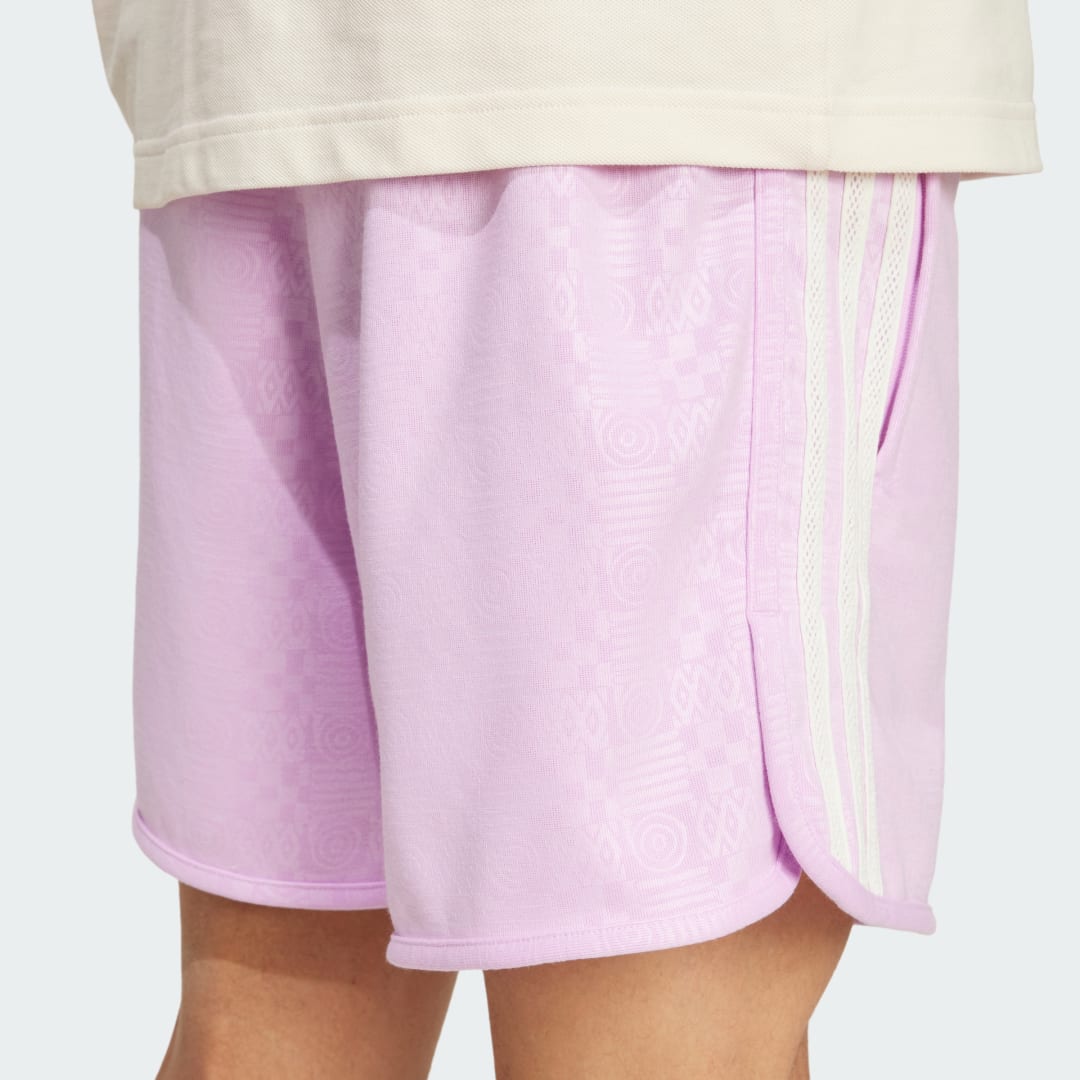Adidas '80s Embossed 3-Stripes Sprinter Short
