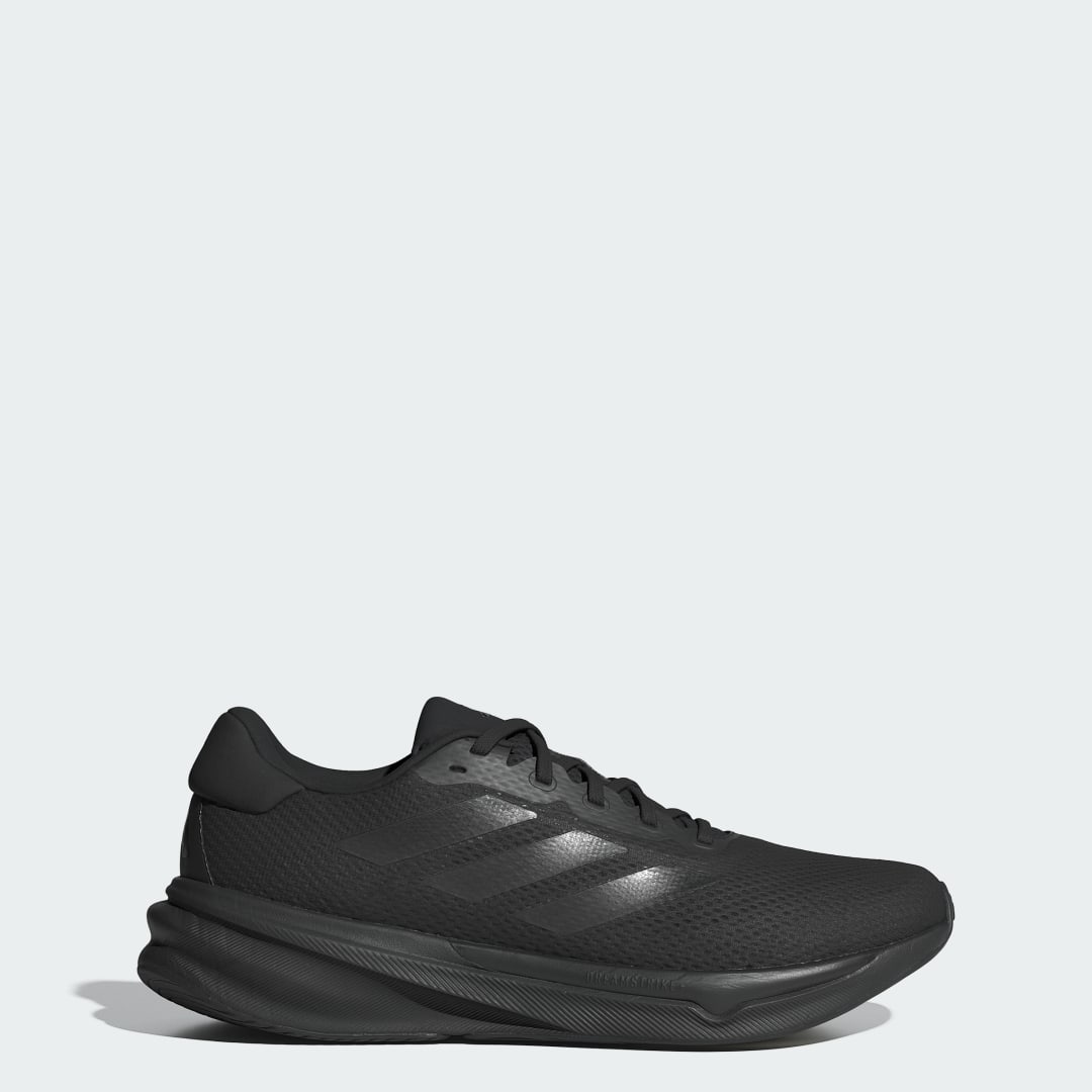 Image of adidas Supernova Stride Shoes Black 6.5 - Men Running Athletic & Sneakers