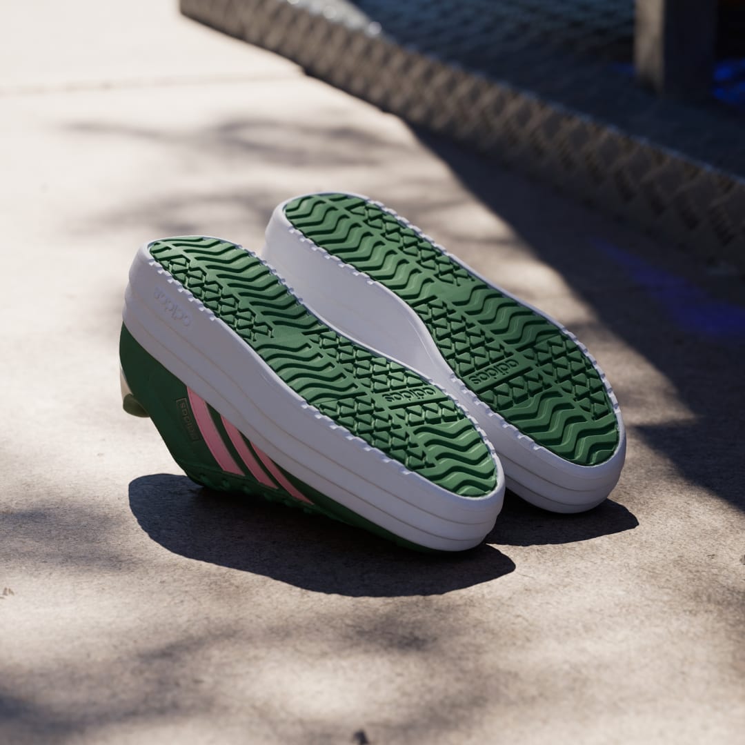 Adidas VL court sneaker Preloved Green / Pink Spark / Ivory