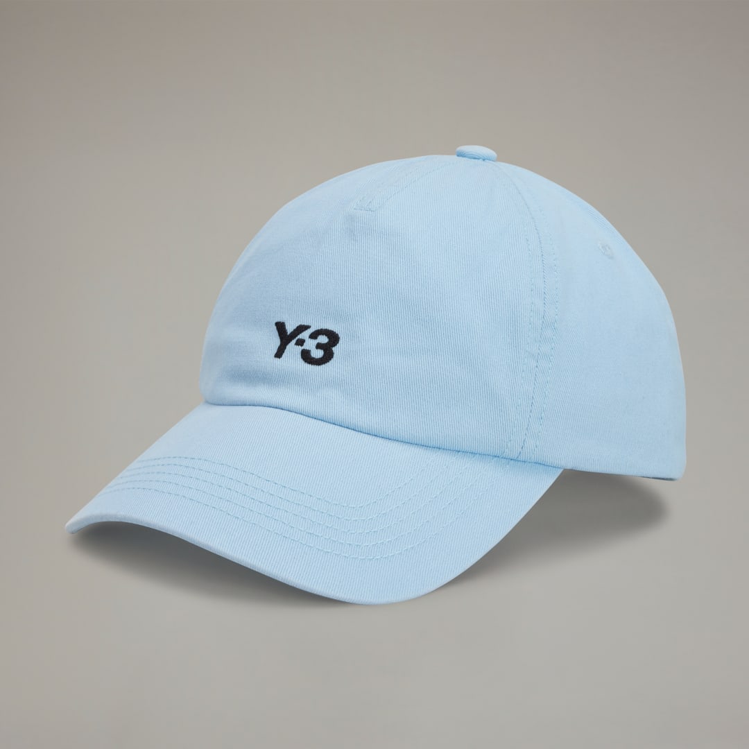 Y-3 Baseballpet met logo Blue