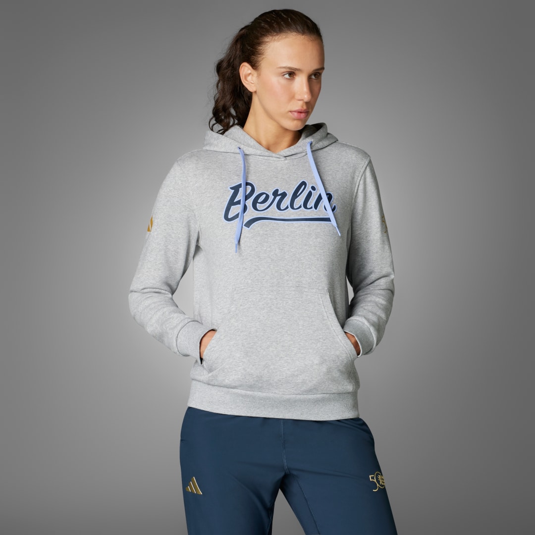 Image of Felpa con cappuccio BMW Berlin Marathon 2024 Graphic cod002