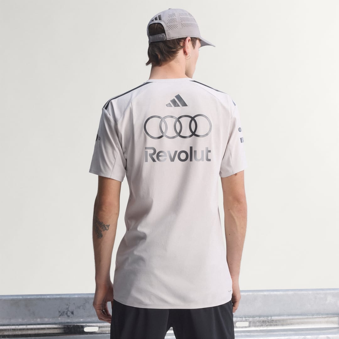 POLO MANCHES COURTES INGÉNIEURS ET ÉQUIPE MARKETING AUDI REVOLUT F1 TEAM - vue 6