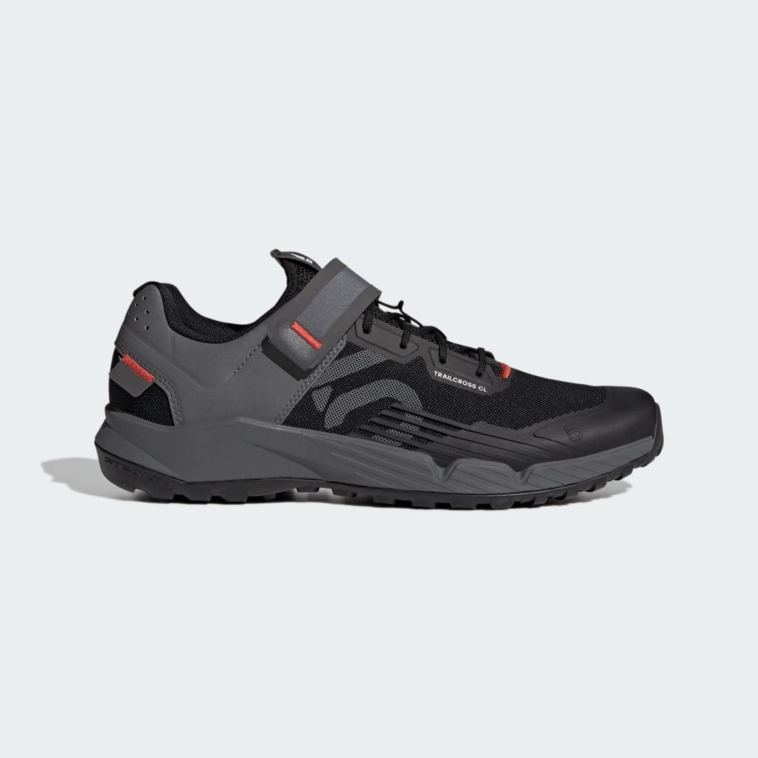 

adidas Zapatillas Five Ten Trailcross compatibles con Calas Zapatillas Five Ten Trailcross compatibles con Calas Unisex  - Ciclismo de montaña, Core negro / gris three / rojo