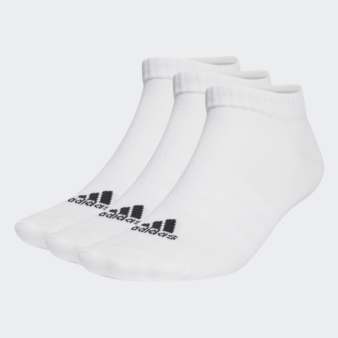 adidas Thin and Light Sportswear Low-Cut Socks 3 Pairs Unisex