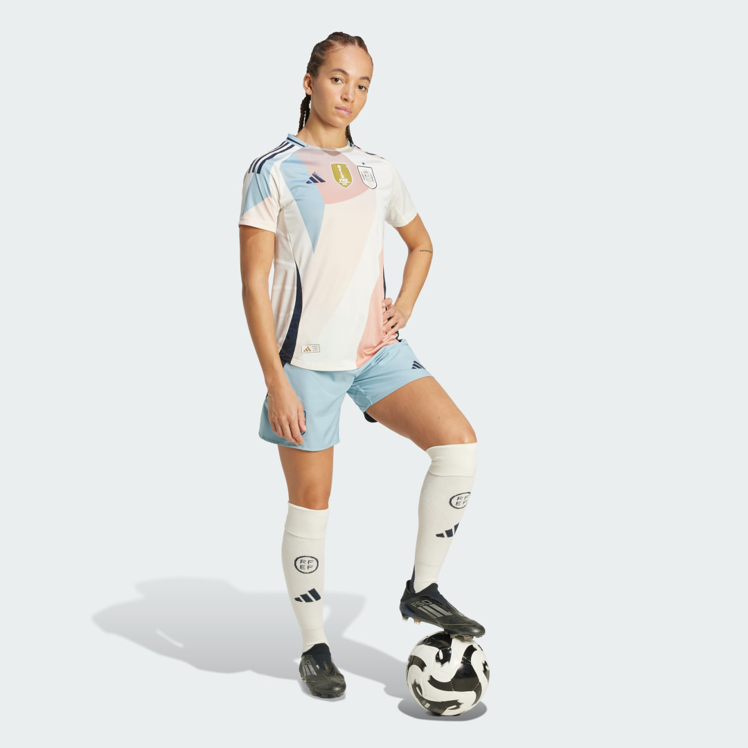 Adidas Spanje 25 (Vrouwenelftal) Authentieke Uitshort