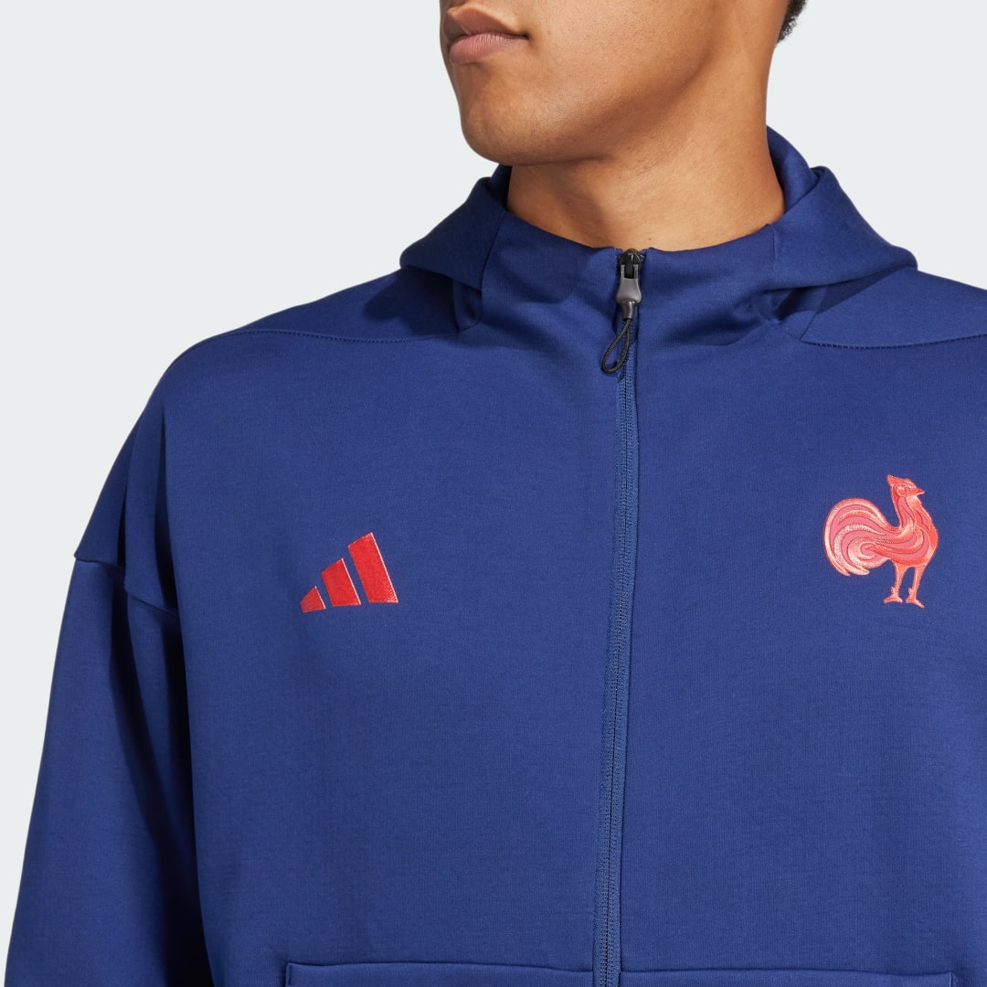 Adidas Frankrijk Travel Z.N.E. Sportjack met Capuchon