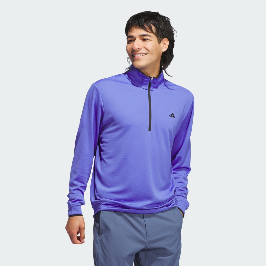 Adidas Lichtgewicht Top met Halflange Rits