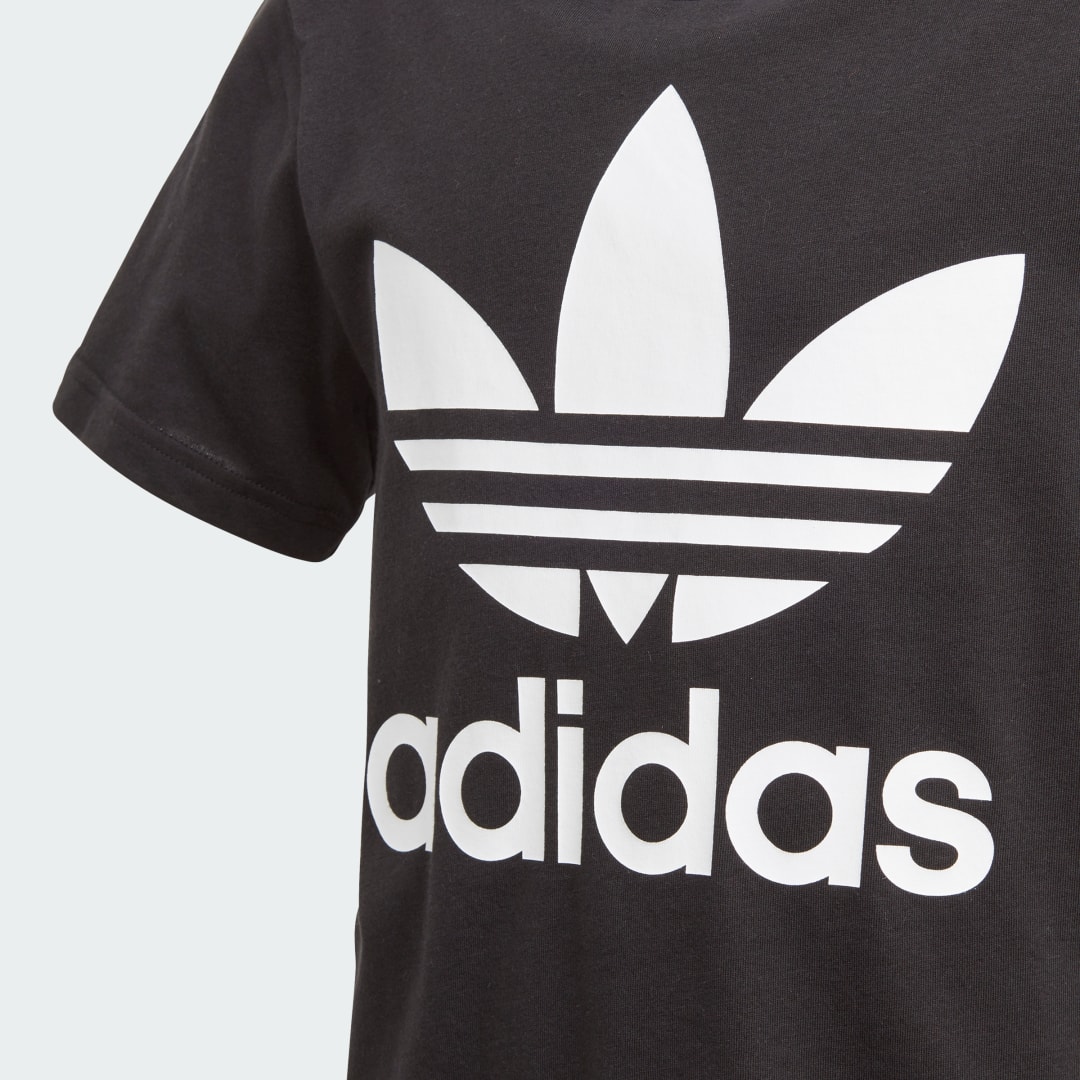 

adidas Camiseta Trifolio Niño, Blanco