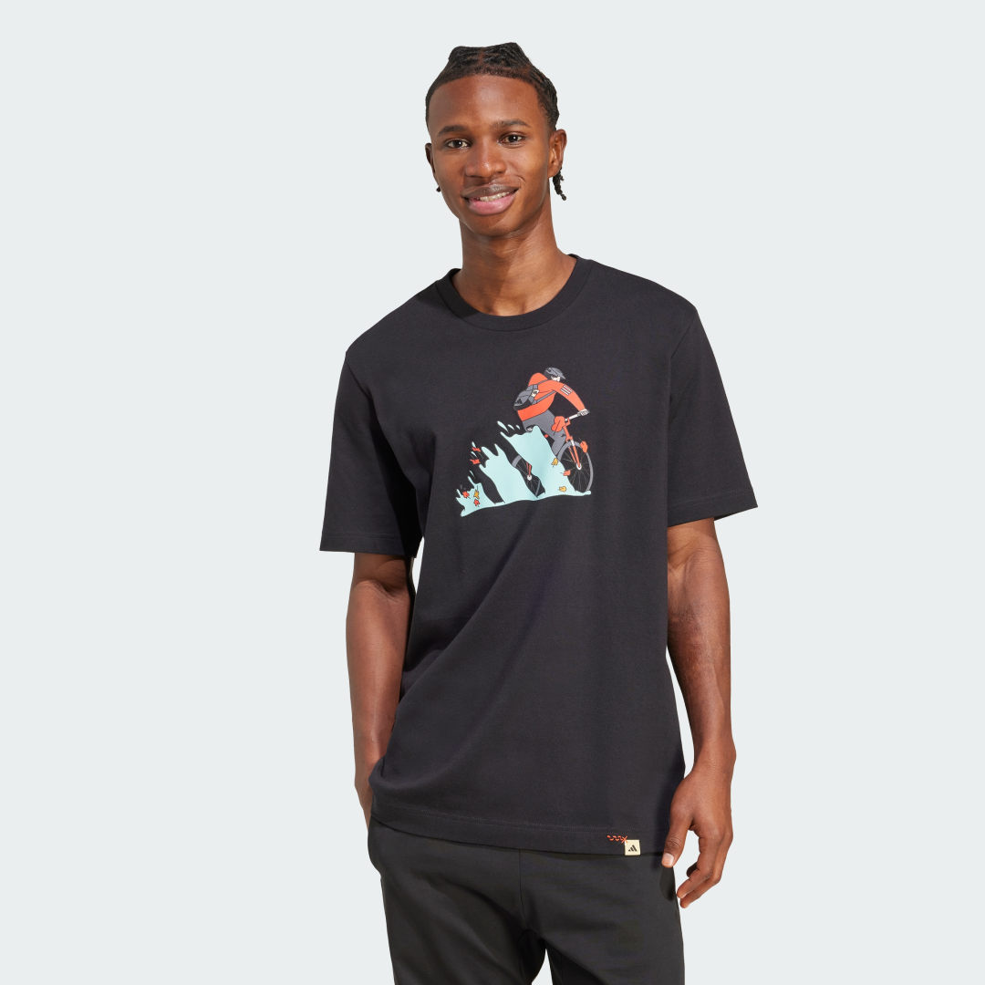 T shirt adidas Doogle Hunt Bike Graphic