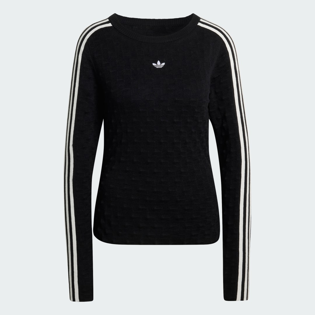 SWEAT SHIRT ADIDAS ORIGINALS SLIM SOLID SPIKE KNIT - vue 4