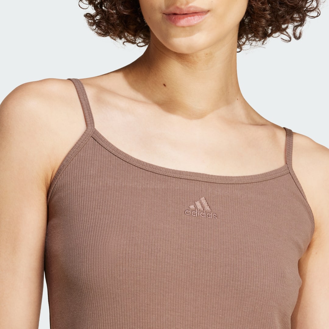 Adidas ALL SZN Rib Fitted Midi Jurk