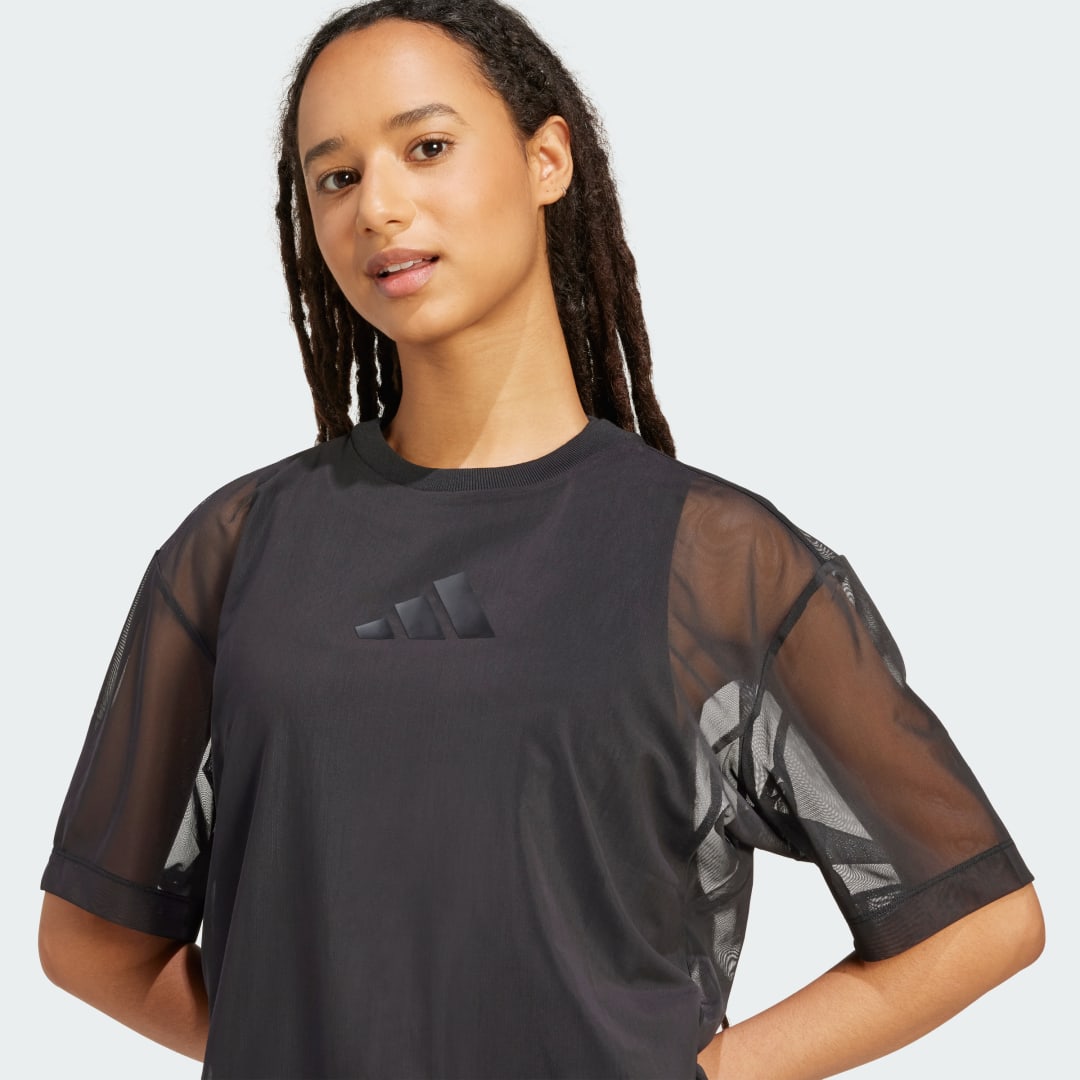 Adidas Soft Lux Mesh T-shirt
