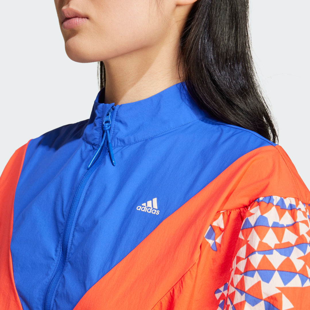 

adidas Enterizo Premium Adidas x Farm Rio Mujer, Bright rojo/bold azul