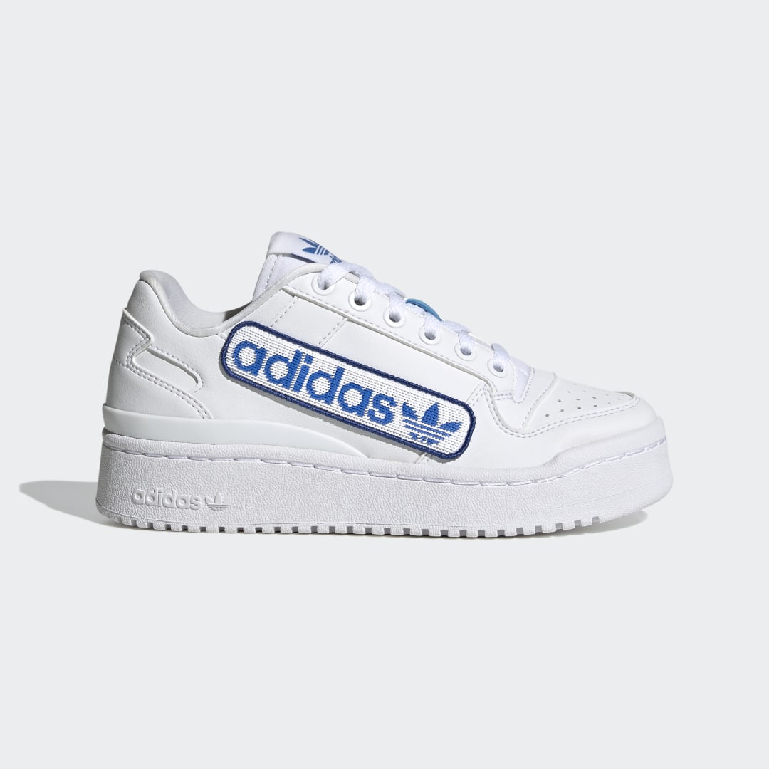 Adidas Forum Bold kindersneaker blauw en wit