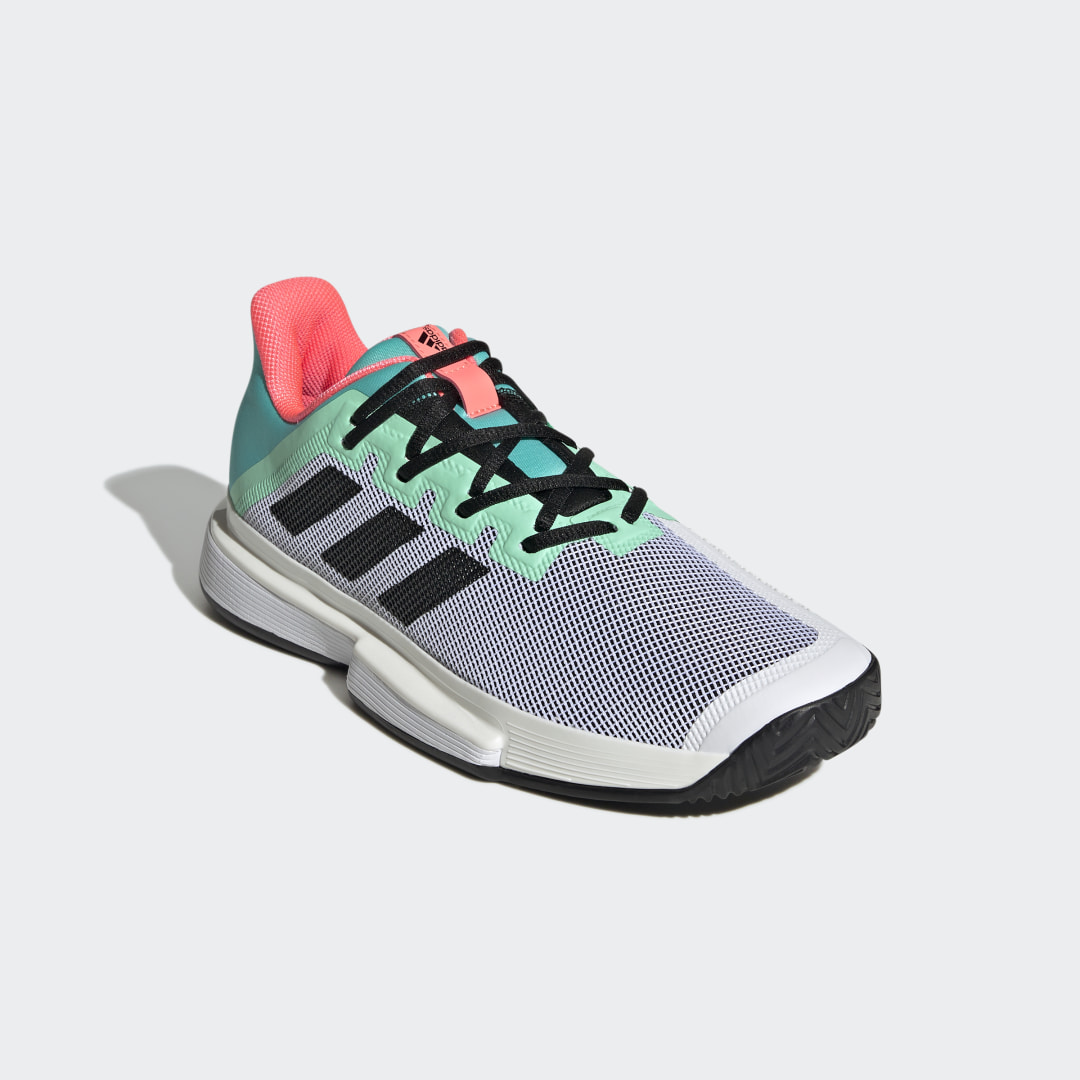 фото Кроссовки для тенниса solematch bounce adidas performance