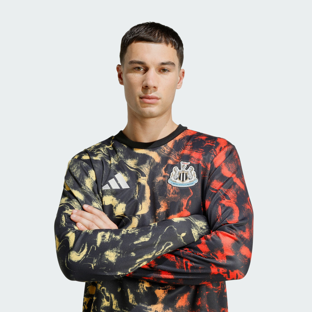 Adidas Newcastle United FC 25 26 Pre-Match Warm Shirt