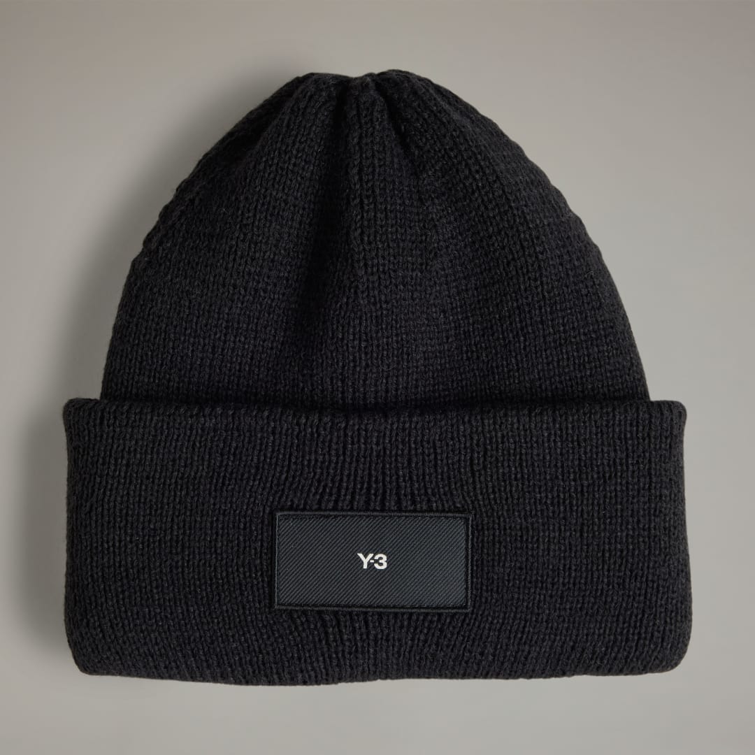 Y-3 Zwart Logo Label Unisex Hoed Black
