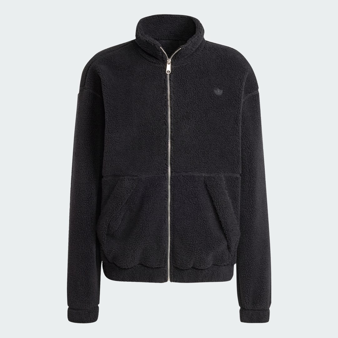 Adidas Premium Essentials Polar Fleece Sweatshirt met Lange Rits