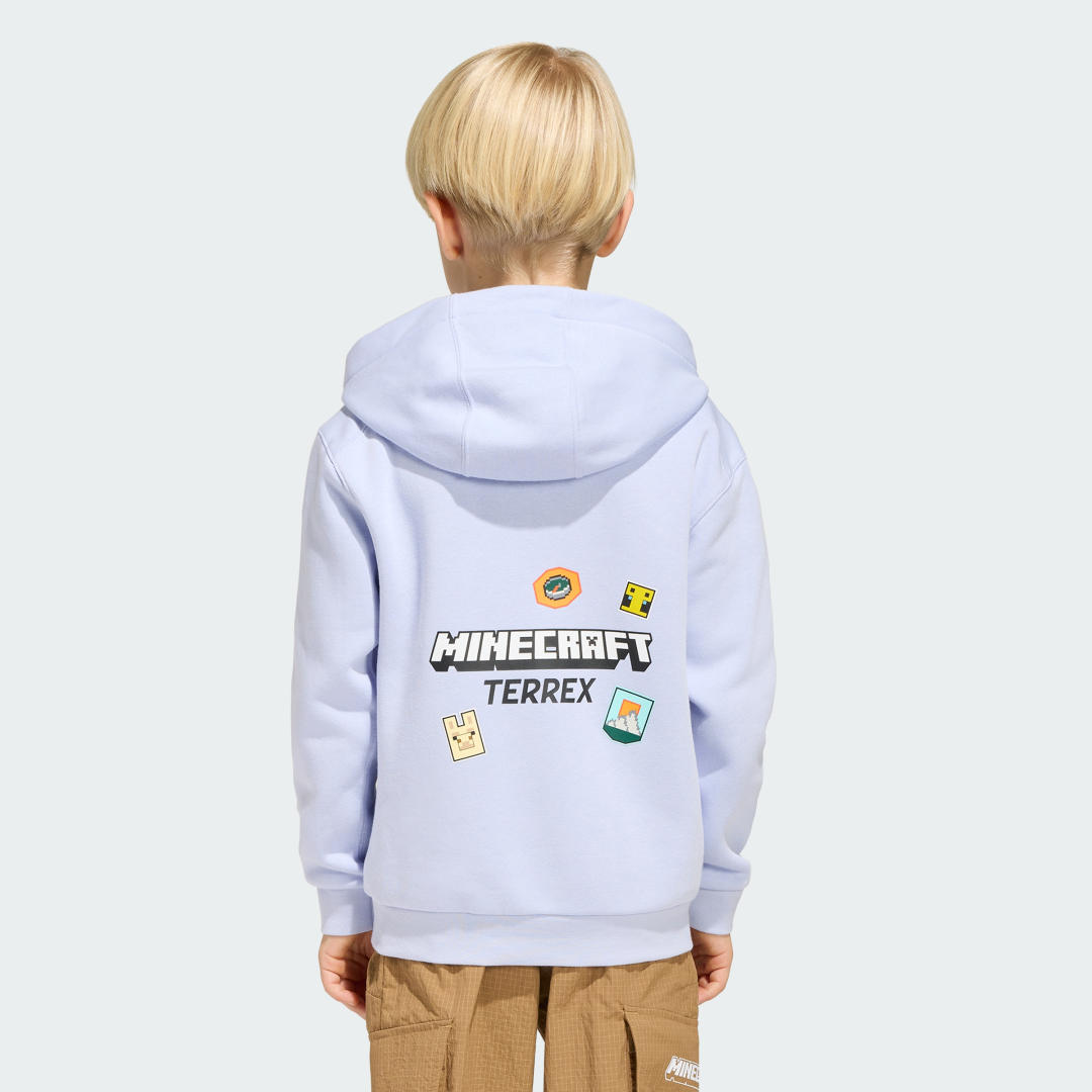 Hoodie adidas Minecraft Terrex - vue 8