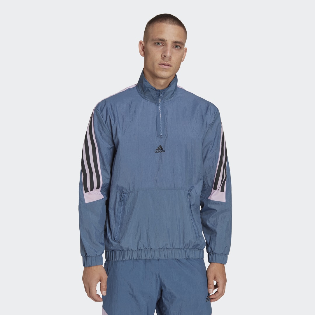 Image of Felpa Future Icons 3-Stripes Woven 1/4 Zip