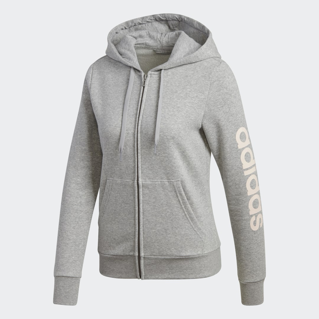 Essentials Linear Fleece Hoodie Essentials Linear Fleece Hoodie