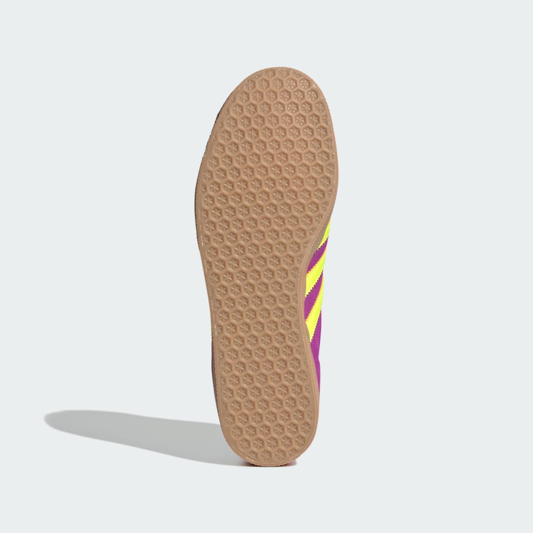 Adidas Gazelle sneaker Purple Burst / Solar Yellow / Off White