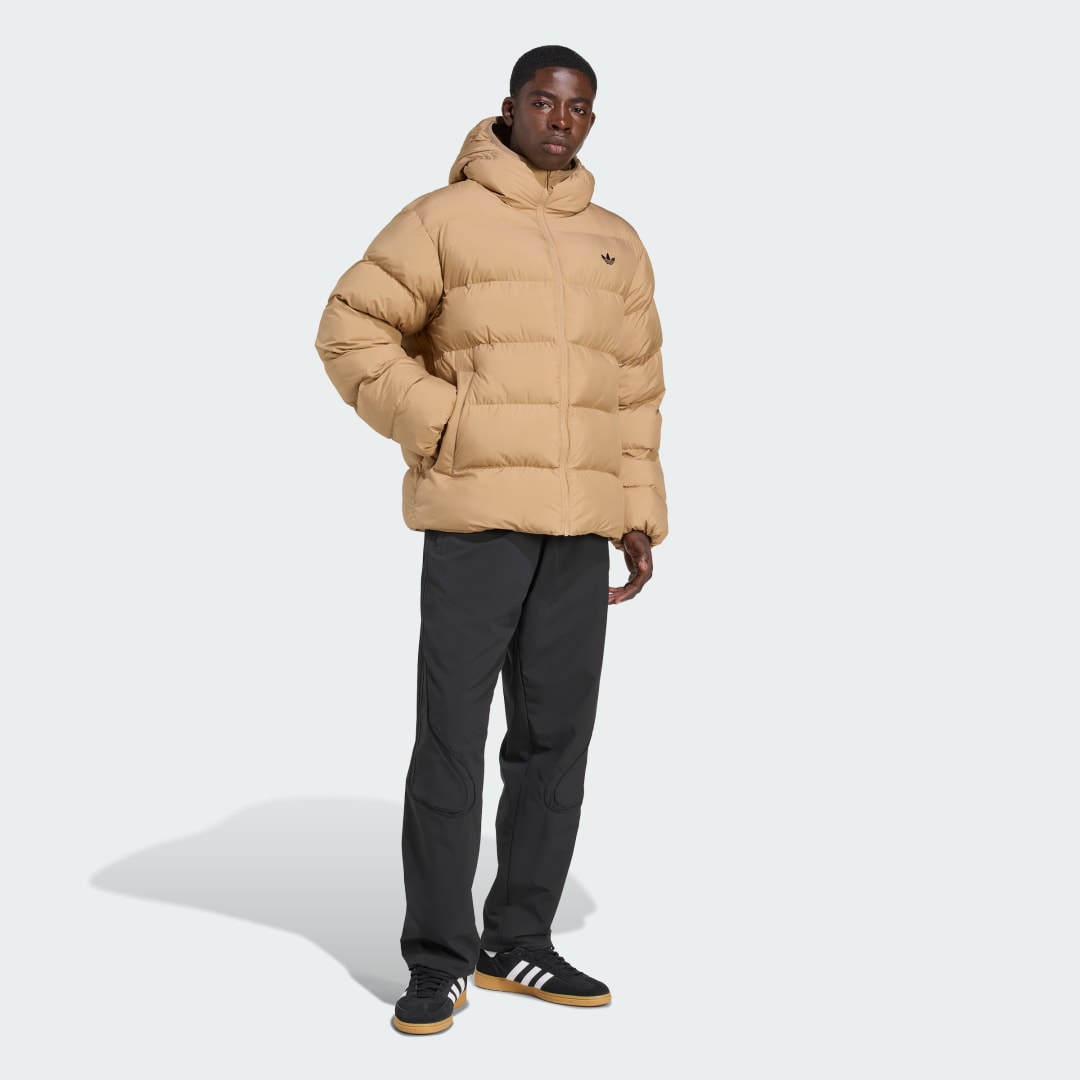 Thumbnail - Tonal Hooded Puffer Jacke