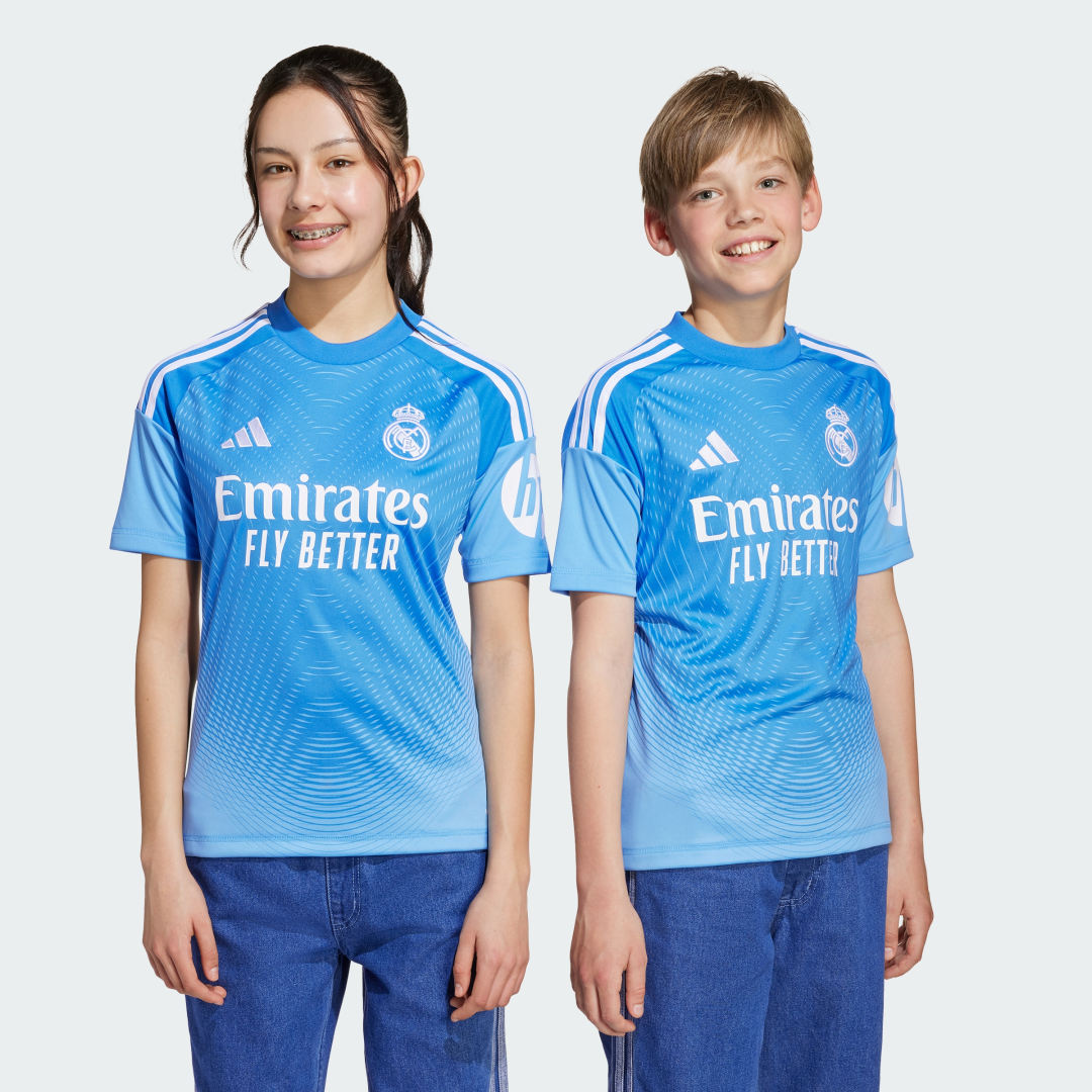 Adidas Real Madrid 25 26 Thuis Keepersshirt Kids