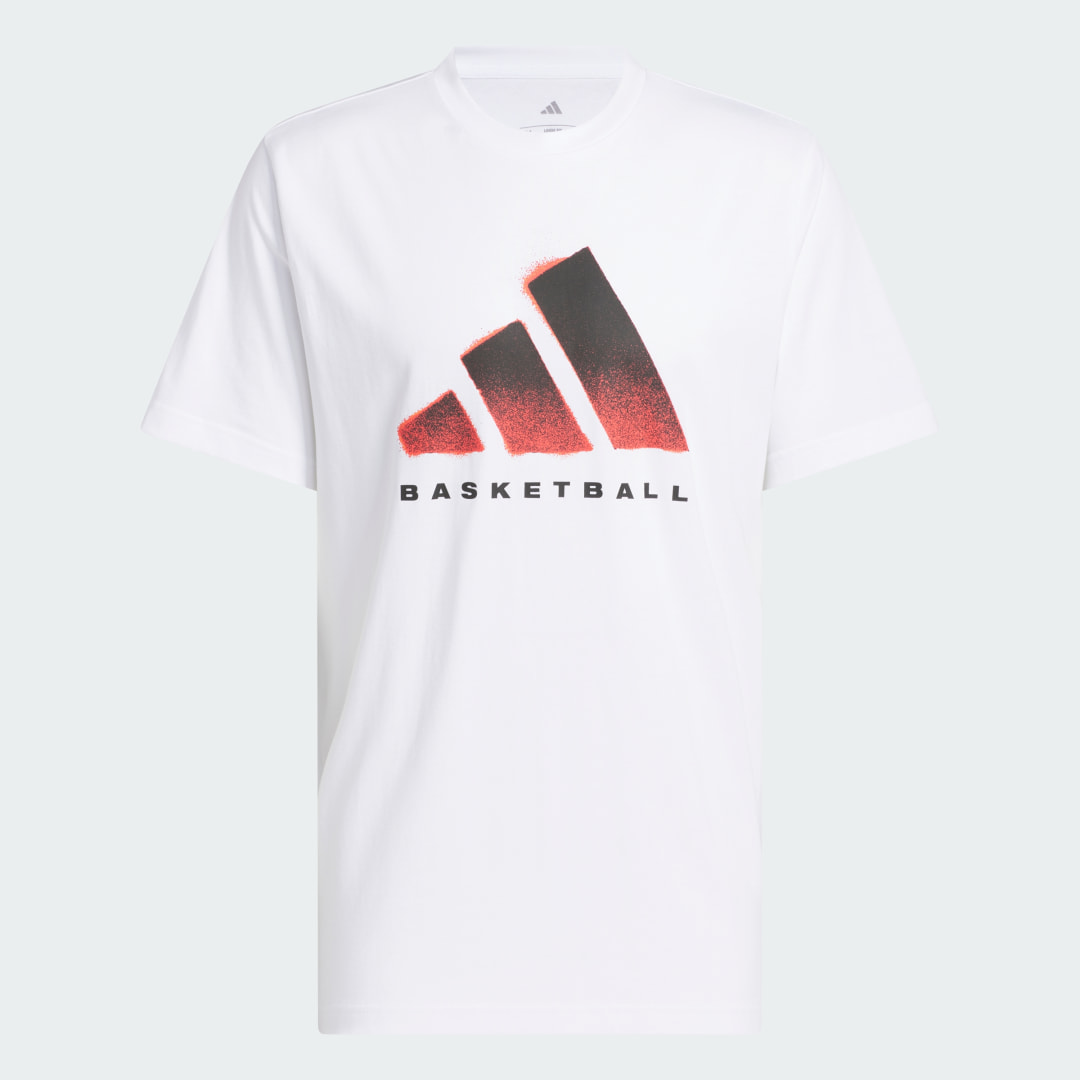 T shirt graphique adidas Basketball - vue 4
